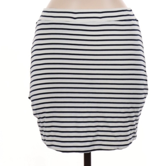 Lovers + Friends Voyage Mini Skirt - Navy Stripe - Picture 7 of 10
